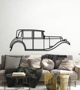 1922 Twenty Metal Car Wall Art - MT0004