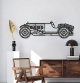 1929 SSK Metal Car Wall Art - MT0013