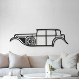 1930 8 Litre Metal Car Wall Art - MT0002