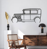 1931 Model A Detailed Metal Car Wall Art - MT0015