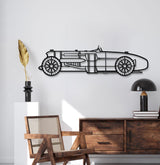 1933 Napier-Railton Metal Car Wall Art - MT0017