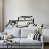 1934 Tudor Metal Car Wall Art - MT0006