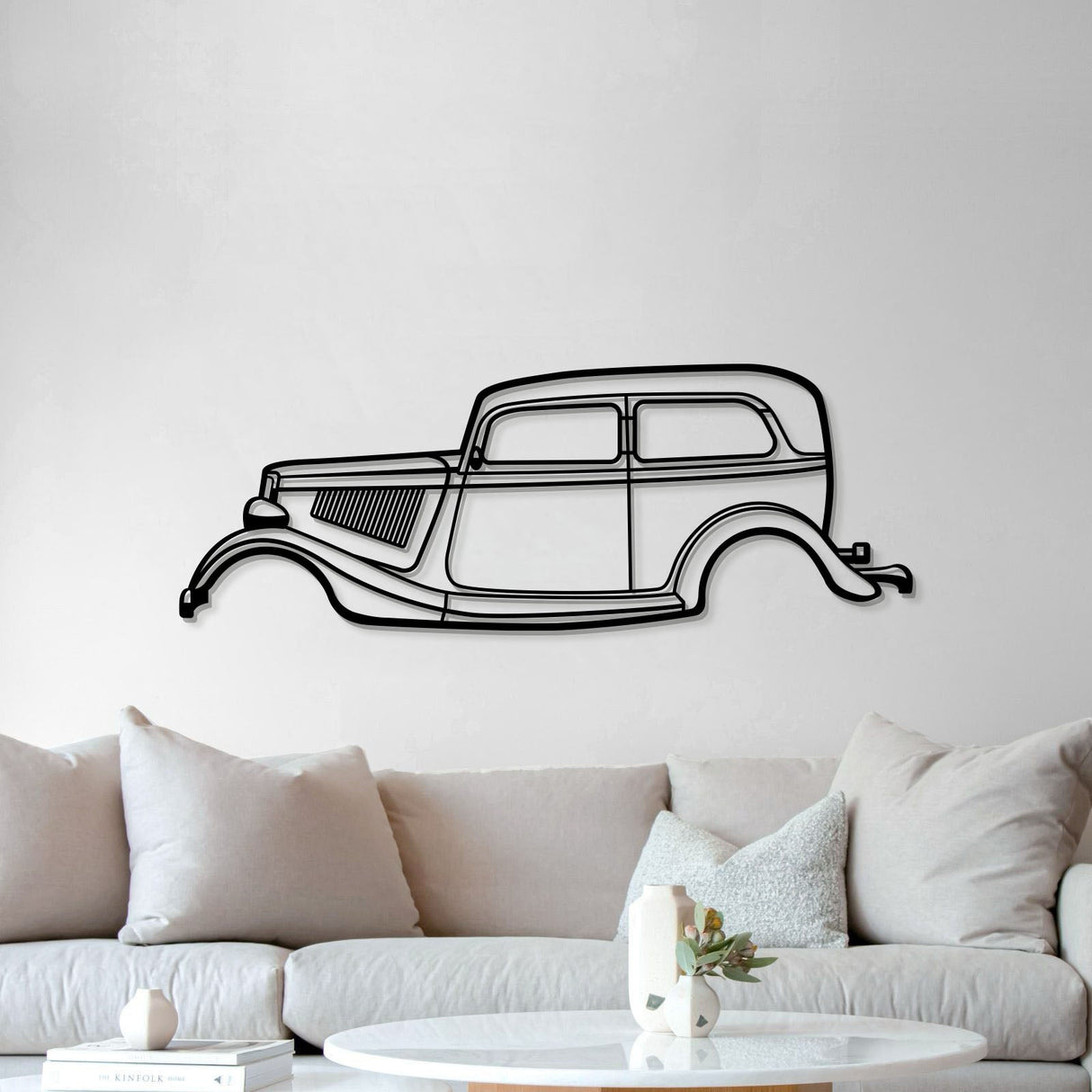 1934 Tudor Metal Car Wall Art - MT0006