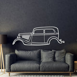 1934 Tudor Metal Car Wall Art - MT0006