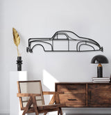 1936 Zephyr Metal Car Wall Art - MT0020