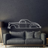 1936 Zephyr Metal Car Wall Art - MT0020