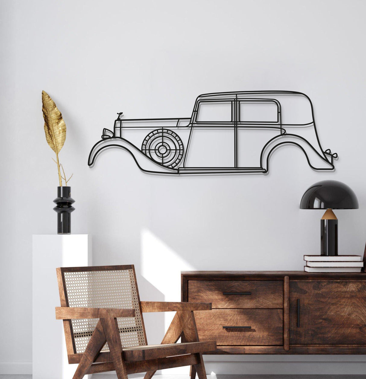 1936 2530 Metal Car Wall Art - MT0019