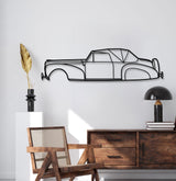 1939 Continental Metal Car Wall Art - MT0022