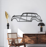 1946 Silver Wraith Metal Car Wall Art - MT0024