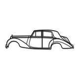 1949 Silver Dawn Metal Car Wall Art - MT0025