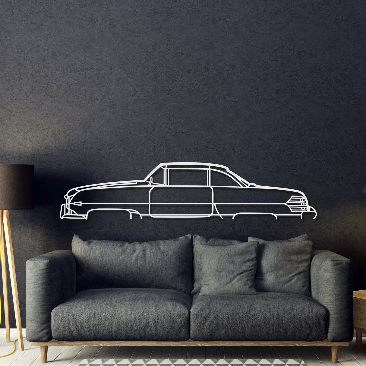 1954 İtalia Metal Car Wall Art - MT0033