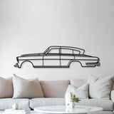 1954 Vignale Metal Car Wall Art - MT0034