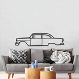 1955 150 Utility Sedan Metal Car Wall Art - MT0035