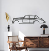 1955 Silver Cloud Metal Car Wall Art - MT0039