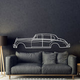 1955 Silver Cloud Metal Car Wall Art - MT0039