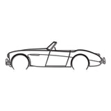 1957 3000 106 Detailed Metal Car Wall Art - MT0045