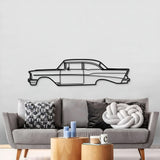 1957 Bel Air Metal Car Wall Art - MT0046