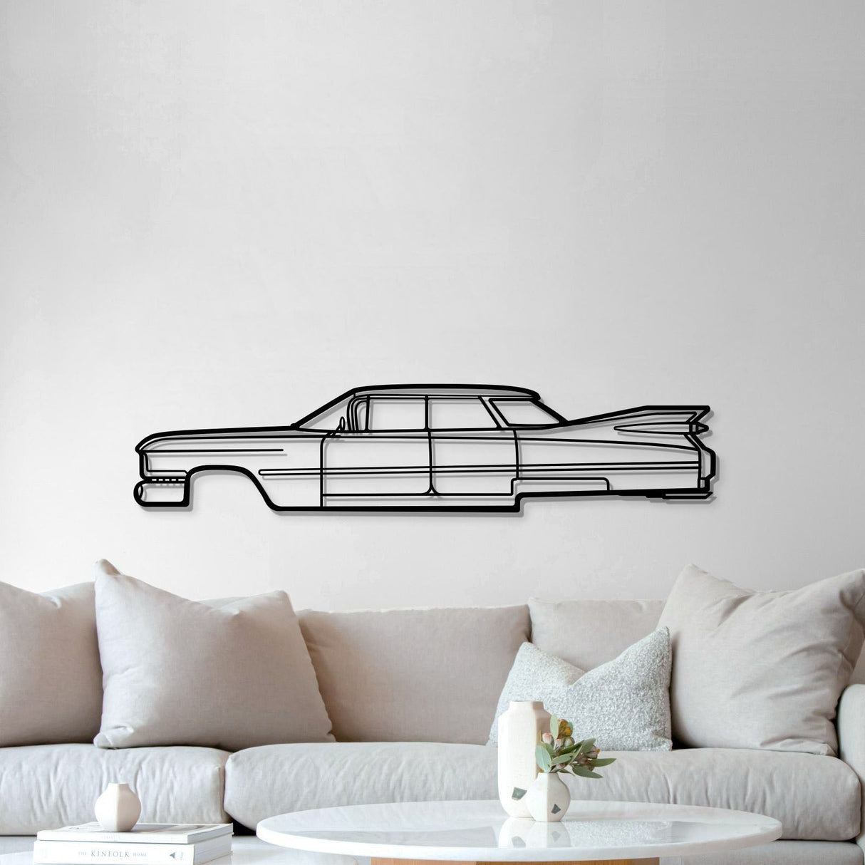 1959 Deville Metal Car Wall Art - MT0057