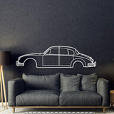 1959 MK II 3.8 Metal Car Wall Art - MT0058