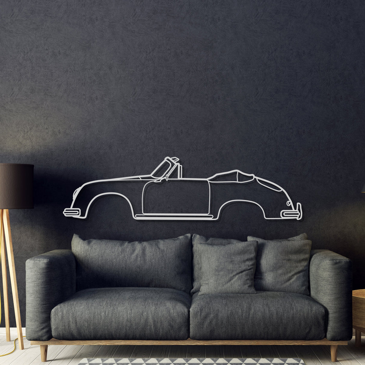 Metal Car Wall Art - MT0832