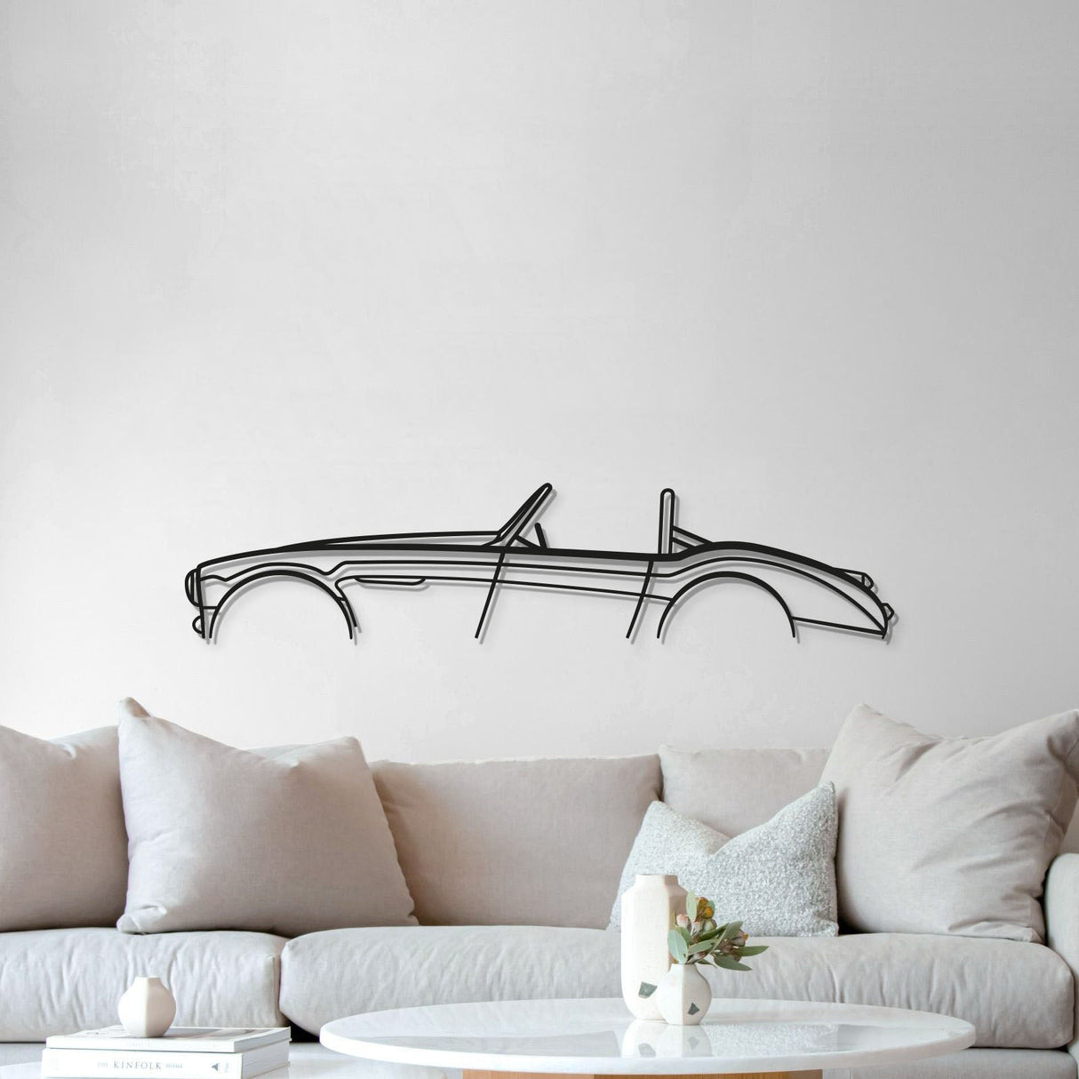 1960 3000 Metal Car Wall Art - MT0059