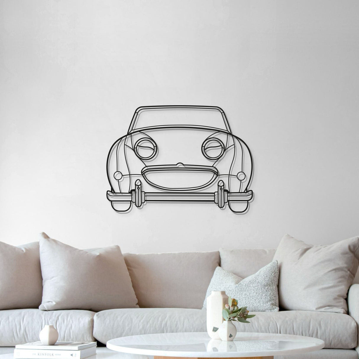 1961 Bugeye Sprite Metal Car Wall Art - MT0061