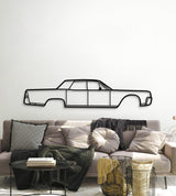 1961 Continental Metal Car Wall Art - MT0062