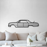 1962 Belair Sedan Metal Car Wall Art - MT0065