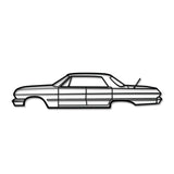 1962 Belair Sedan Metal Car Wall Art - MT0065