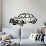 1963 96 Perspective Metal Car Wall Art - MT1189