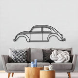 1963 Beetle Metal Car Wall Art - MT0067