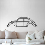 1963 Beetle Metal Car Wall Art - MT0067