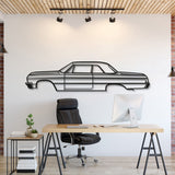 1964 Impala SS Metal Car Wall Art - MT0069