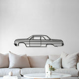 1964 Impala SS Metal Car Wall Art - MT0069