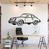 Perspective Metal Car Wall Art - MT1286