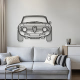 1967 Giulia Front Metal Car Wall Art - MT0092