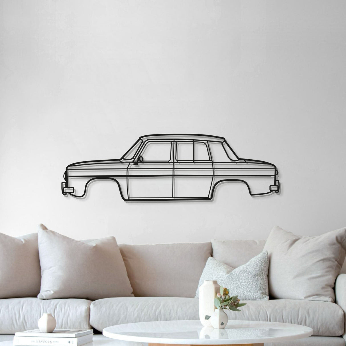 1967 8 Gordini Metal Car Wall Art - MT0097