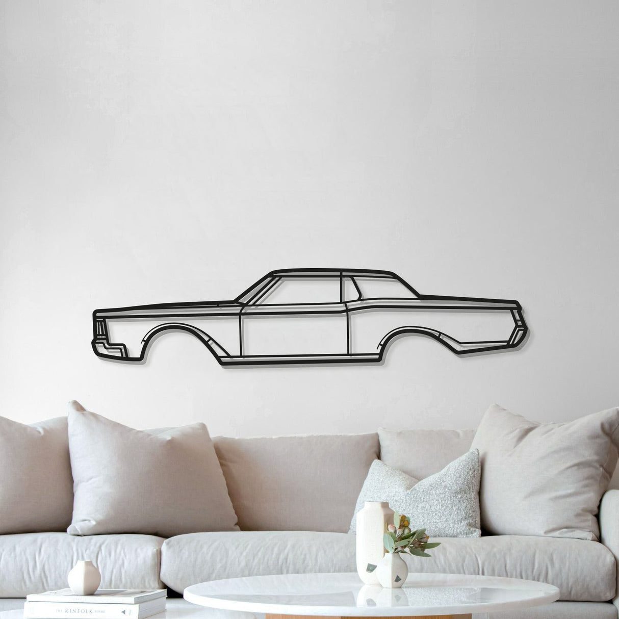 1968 Mark III Metal Car Wall Art - MT0109