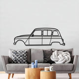 1968 4L Export Metal Car Wall Art - MT0105