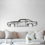 1969 Camaro Detailed Metal Car Wall Art - MT0116