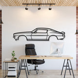 1970 Camaro Metal Car Wall Art - MT0127