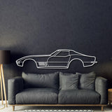 1970 Corvette ZR-1 Metal Car Wall Art - MT0131