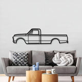 1970 3500 V8 Metal Car Wall Art - MT0124