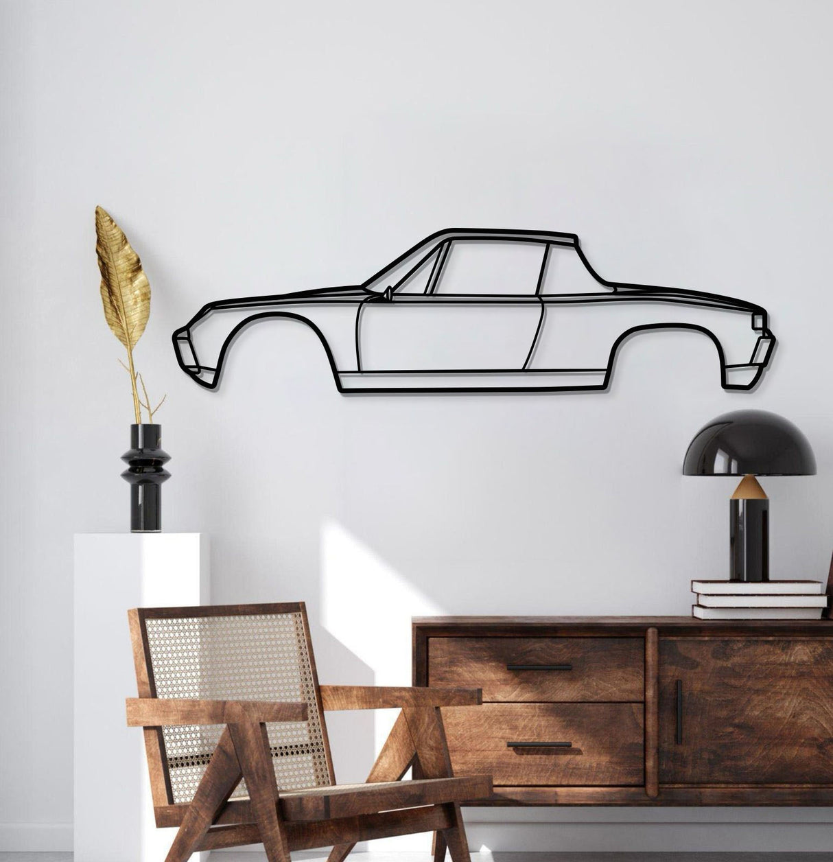 Metal Car Wall Art - MT0880