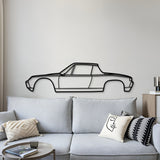 Metal Car Wall Art - MT0880