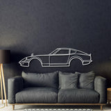 1971 Fairlady 240 ZG Metal Car Wall Art - MT0141