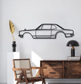 1971 Skyline 2000GT-R Metal Car Wall Art - MT0143