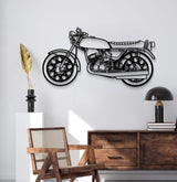 1972 500 Metal Motorcycle Wall Art - MT1402