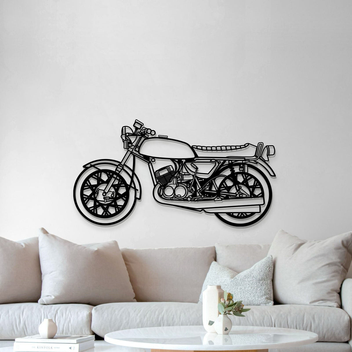 1972 500 Metal Motorcycle Wall Art - MT1402