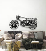 1972 500 Metal Motorcycle Wall Art - MT1402